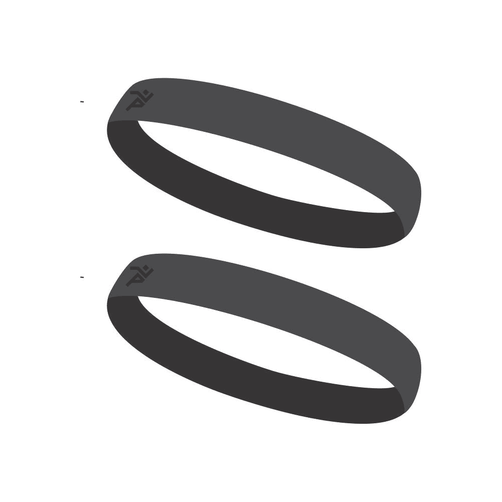 Faixa de Cabelo Headband com Silicone 2 unidades - Pretas