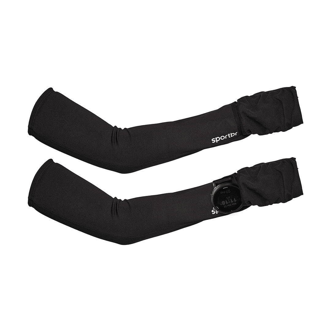 Manguito Esportivo Térmico com Luva - Preto