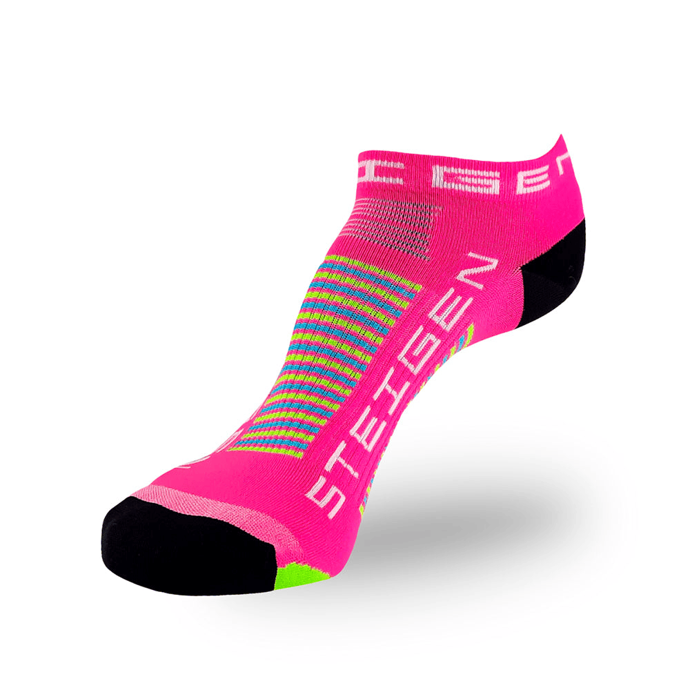 Meia Steigen sem Cano - Tutti Frutti Pink