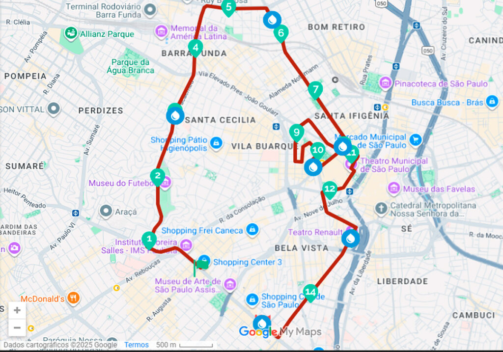 Percurso São Silvestre